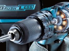 Máy khoan dùng motor không chổi than