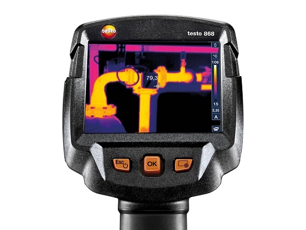 Đánh giá về hiệu suất và tính năng của máy ảnh nhiệt Testo 868