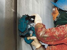 cần mài tường trước khi sơn