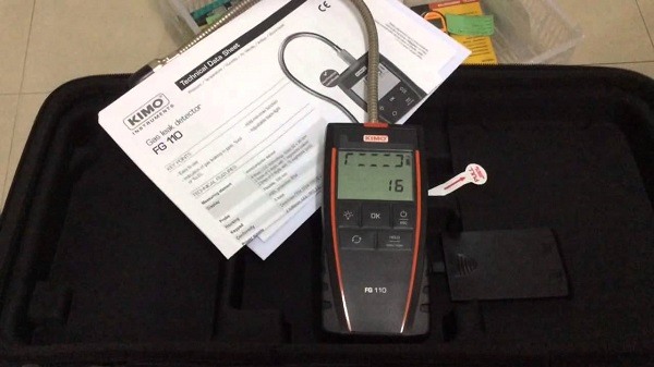 Máy phát hiện rò rỉ khí gas cầm tay Kimo FG110