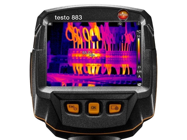 Đánh giá máy ảnh nhiệt Testo 883