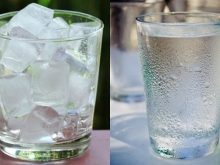 Uống nước đá liên tục