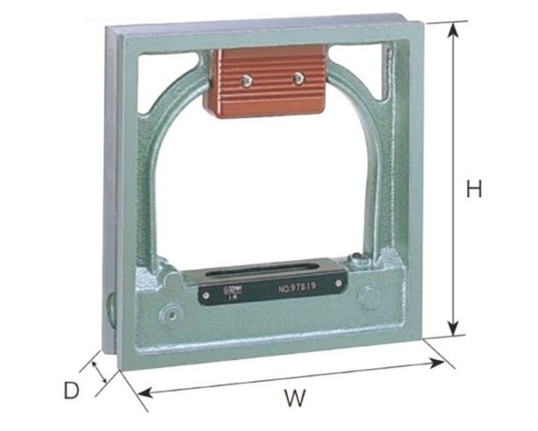 Thước livo khung RSK 541-1502 có độ nhạy 0.02 mm/m và dải đo từ 0-150mm