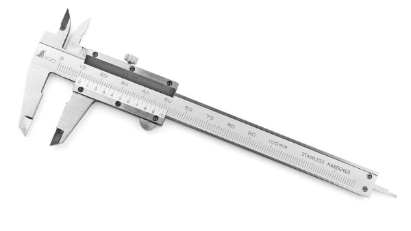 Thước kẹp cơ khí có tên tiếng anh là vernier caliper