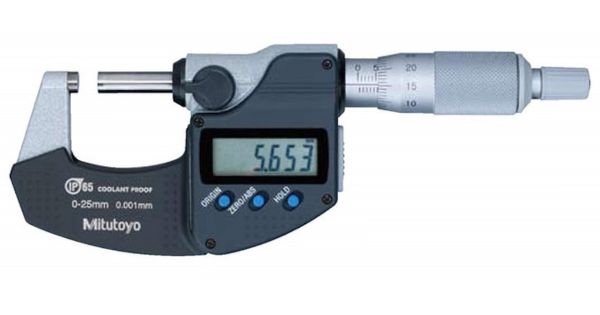 Thước panme Mitutoyo 0-25mm mã 293-240-30