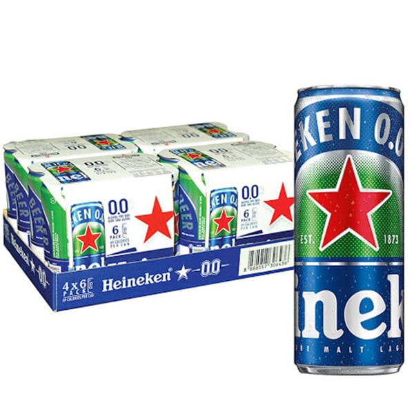 Bia 0 độ cồn Heineken