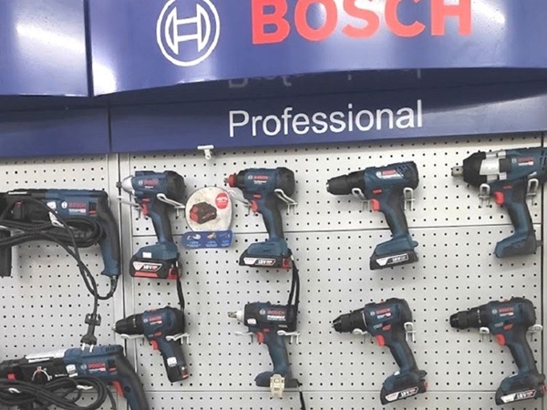 Dụng cụ pin của thương hiệu Bosch