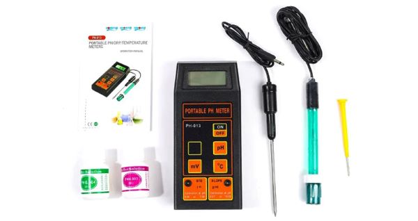 Bộ sản phẩm máy đo pH cầm tay Total Meter PH-013