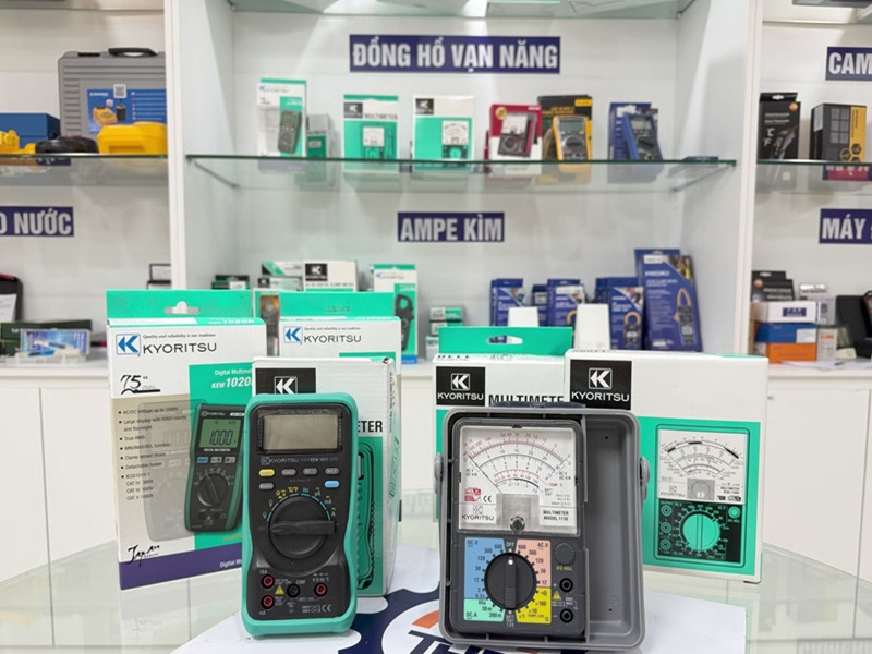 Sản phẩm đồng hồ vạn năng Kyoritsu chính hãng tại Máy đo chuyên dụng
