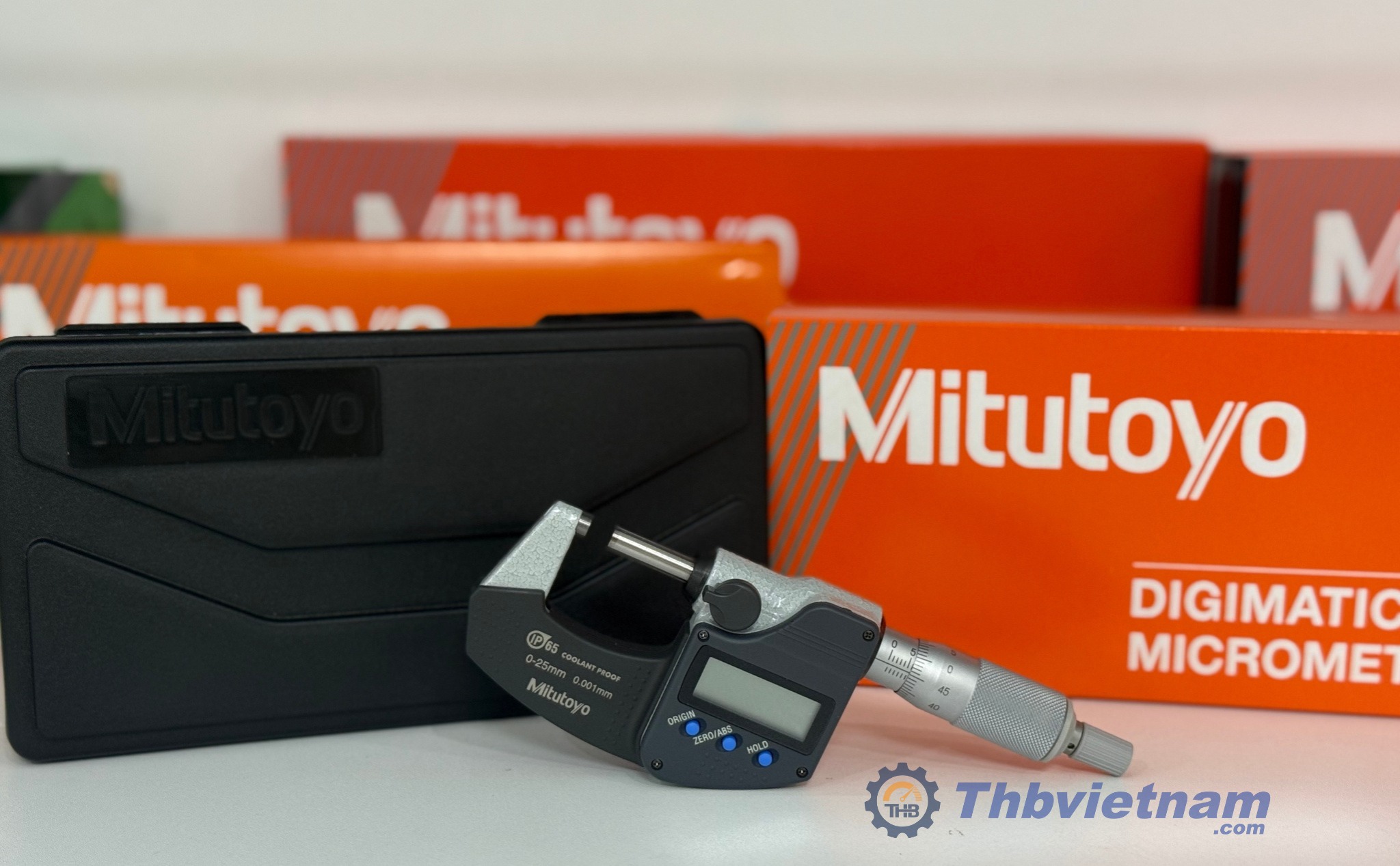 Panme điện tử giúp người dùng đọc kết quả nhanh chóng