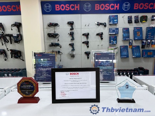 THB Việt Nam là đại lý cấp 1 của Bosch, cam kết mang đến sản phẩm chính hãng 100%