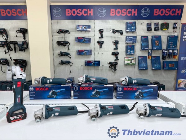 Gian hàng máy mài Bosch tại THB Việt Nam