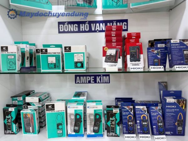 Gian hàng ampe kìm và đồng hồ vạn năng tại Maydochuyendung.com