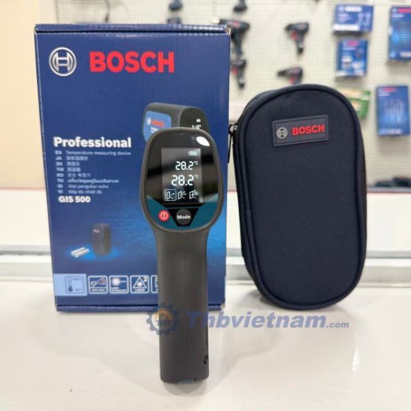Bosch GIS 500 sử dụng công nghệ đo kỹ thuật số hiện đại