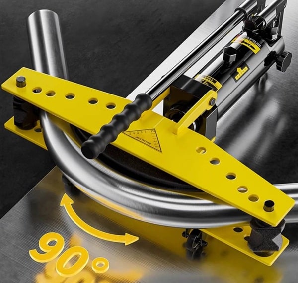 Máy uốn ống thủy lực SWG-4 uốn ống nhanh, chính xác đạt góc 90 độ