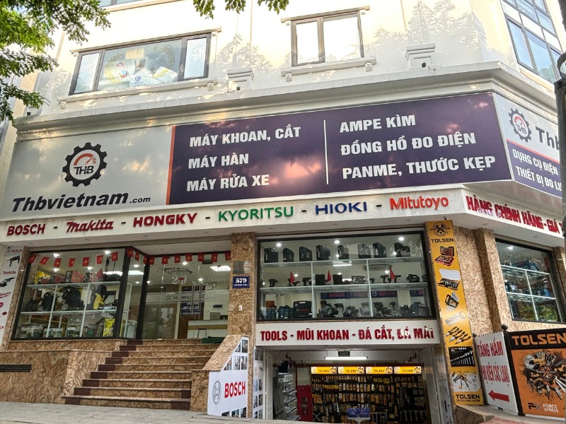 Mua sắm dụng cụ Bosch trực tiếp tại cửa hàng THB Việt Nam - Hà Nội