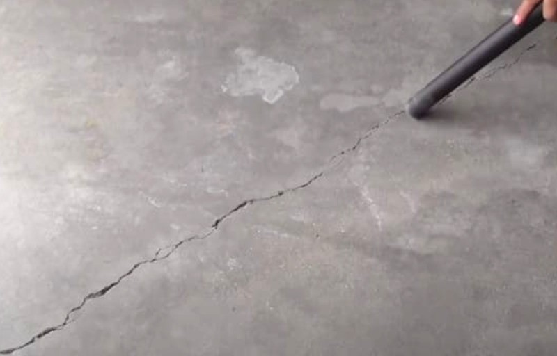 Bê tông bị nứt 24h đầu