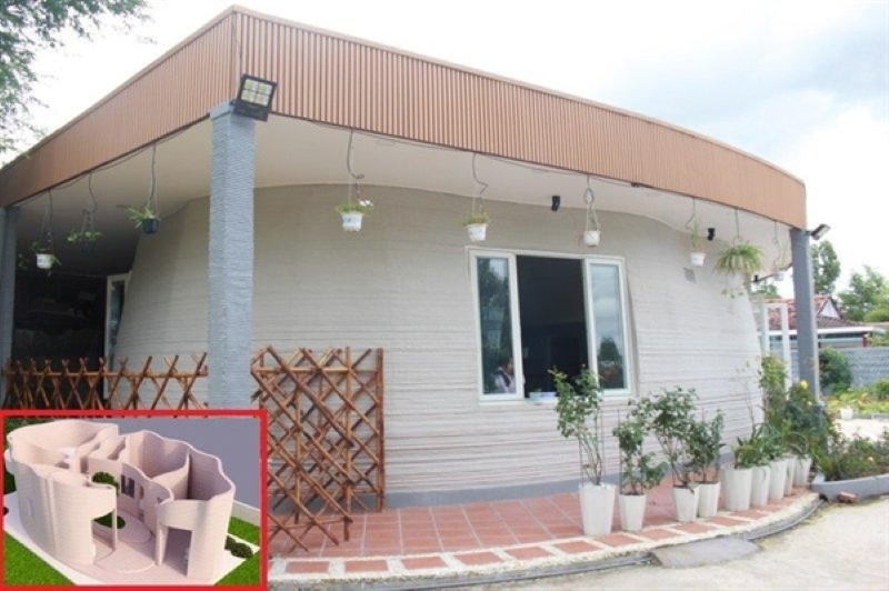 Căn nhà in 3D của nhóm sinh viên tại TP.HCM